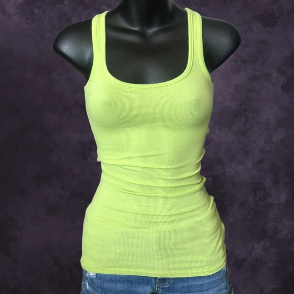 Campus Crew Ribbed Tank - Picture 2 of 6